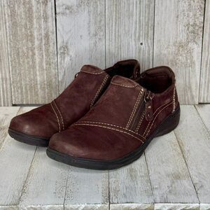 Clarks Collection Brown Loafers Carleigh Ray Size 7.5 M